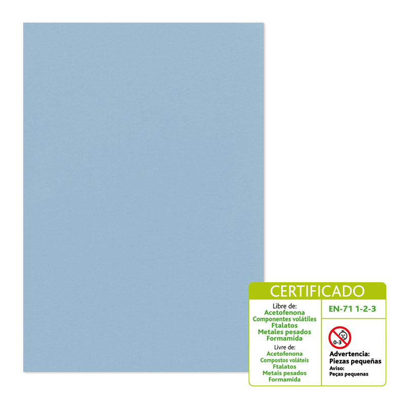 BOLSA 10 LAMINA GOMA EVA 2MM 40X60 AZ.CI