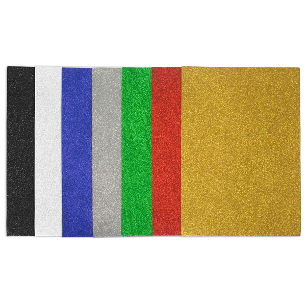 PACK 5 LAMIN.G.EVA C/PURPU.2MM 20x30 ORO