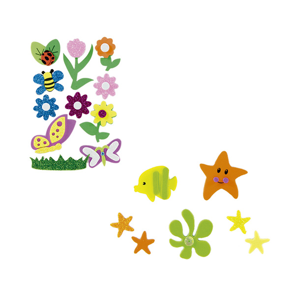 SET FIGURAS G.EVA 3D PURPURINA CUMPLE 1