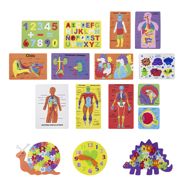 PUZZLE DE G.EVA CUERPO HUMANO (ESP)