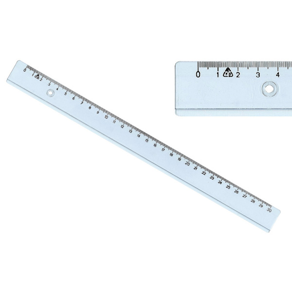 REGUA 30CM ECONOMICA ARDA