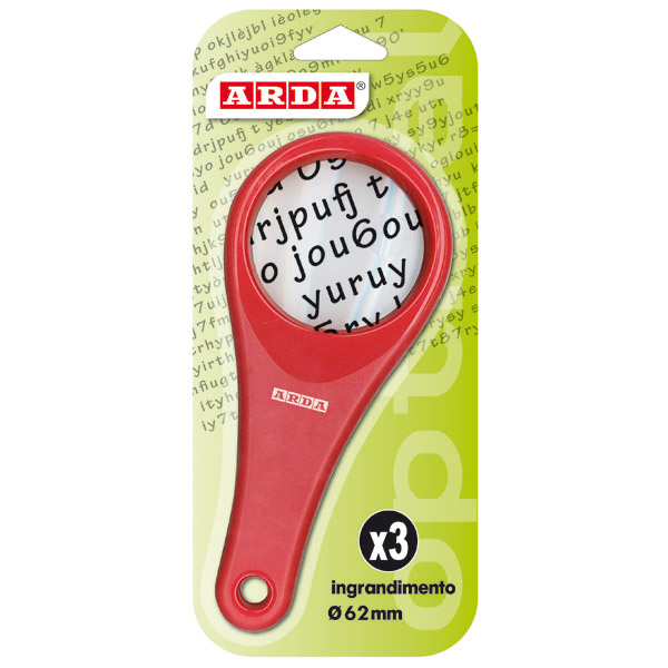 LUPA GRANDE AUMEN.X3 PLASTICA ARDA