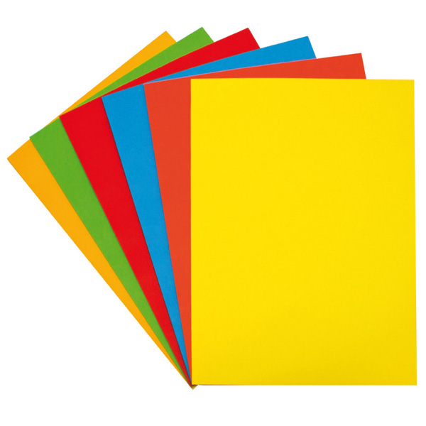 PAQ.100 FLS A4 80G AMARELO INTENSO