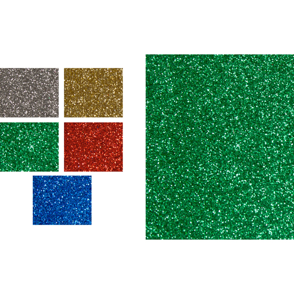 PACK 5 CARTULINA PURPU.50X65CM VERDE 280