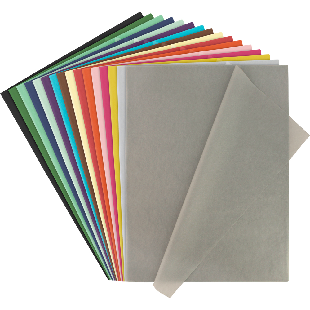 PACK 25 PAPEL SEDA 50X75 MARRON