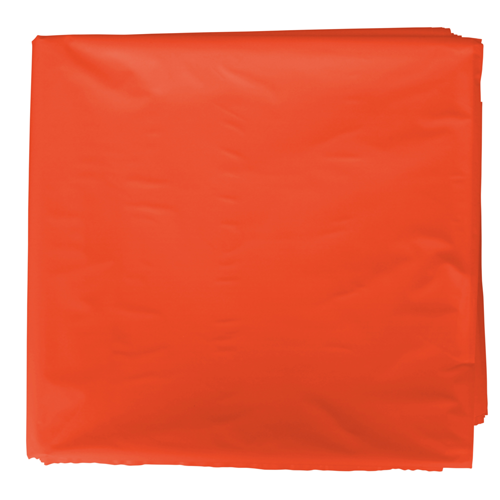 PACK25 BOLSA DISFRAZ56X70 NARANJA