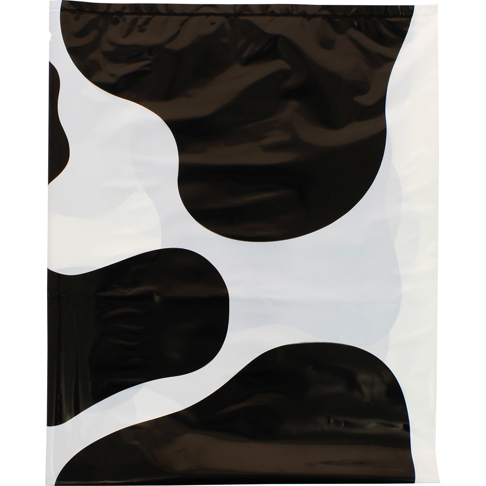 PACK25 BOLSA DISFRAZ56X70 IMPR BL/NEGRO