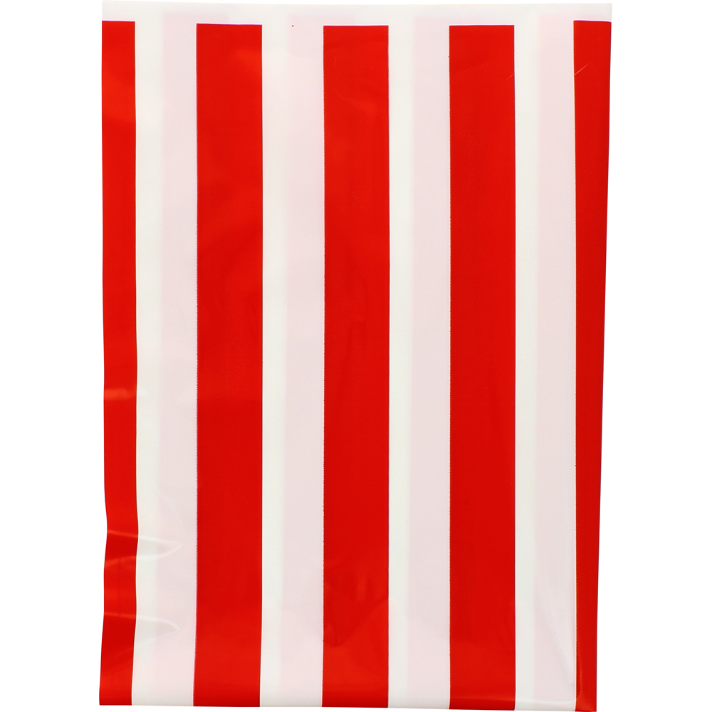 PACK25 BOLSA DISFRAZ56X70 IMPR BL/ROJO