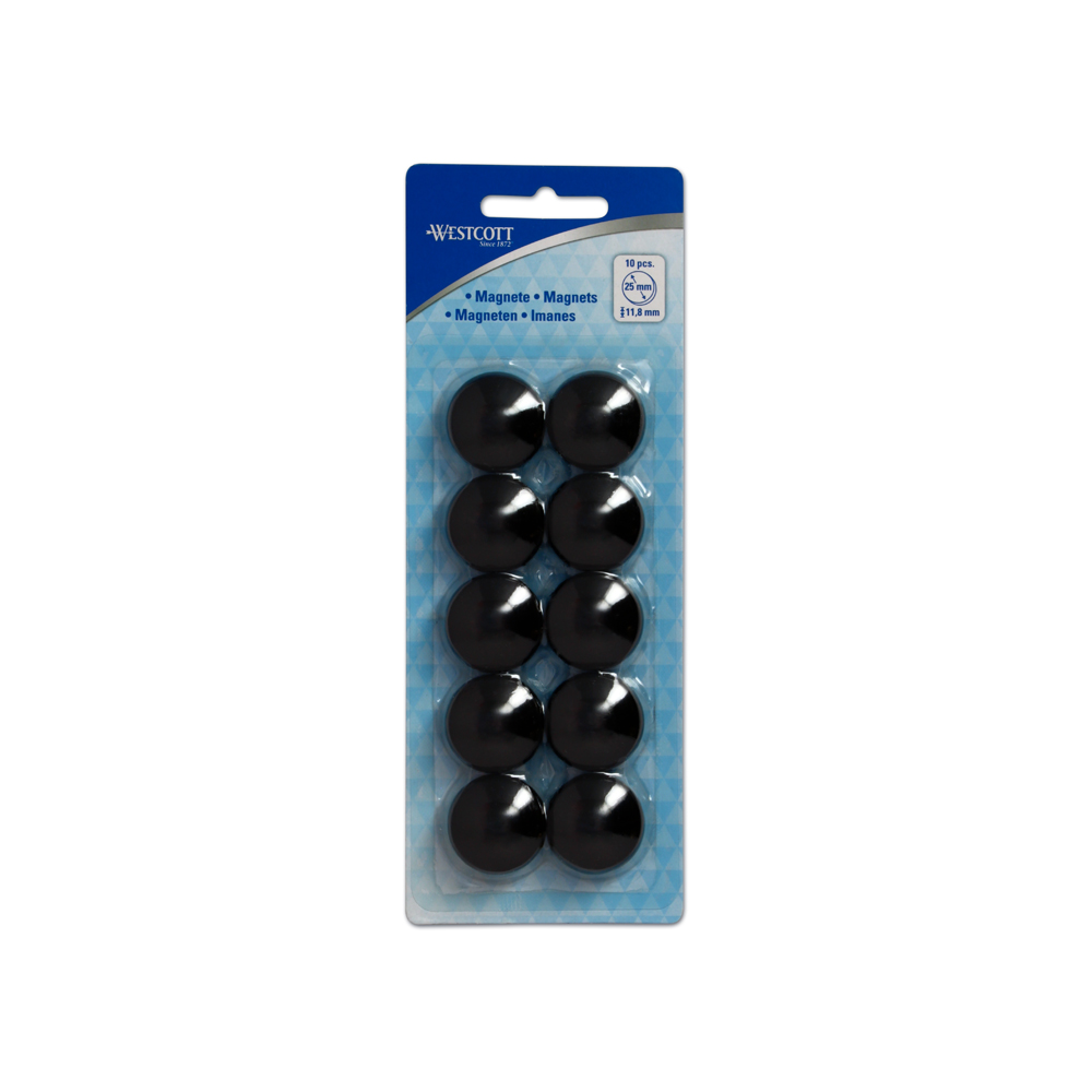 BLS 10 IMANES 25MM NEGRO WESTCOTT