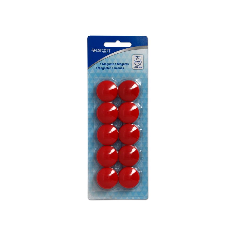 BLS 10 IMANES 25MM ROXO WESTCOTT