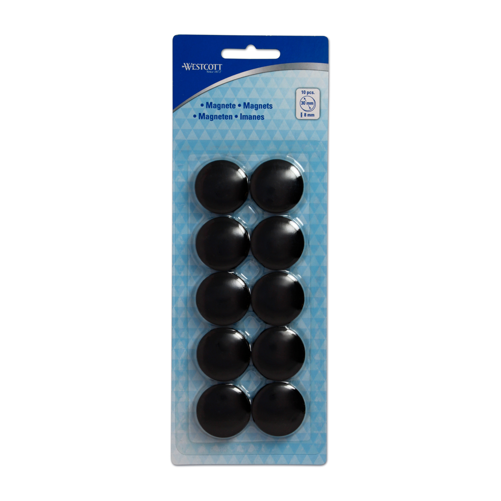 BLS 10 IMANES 30MM PRETO WESTCOTT