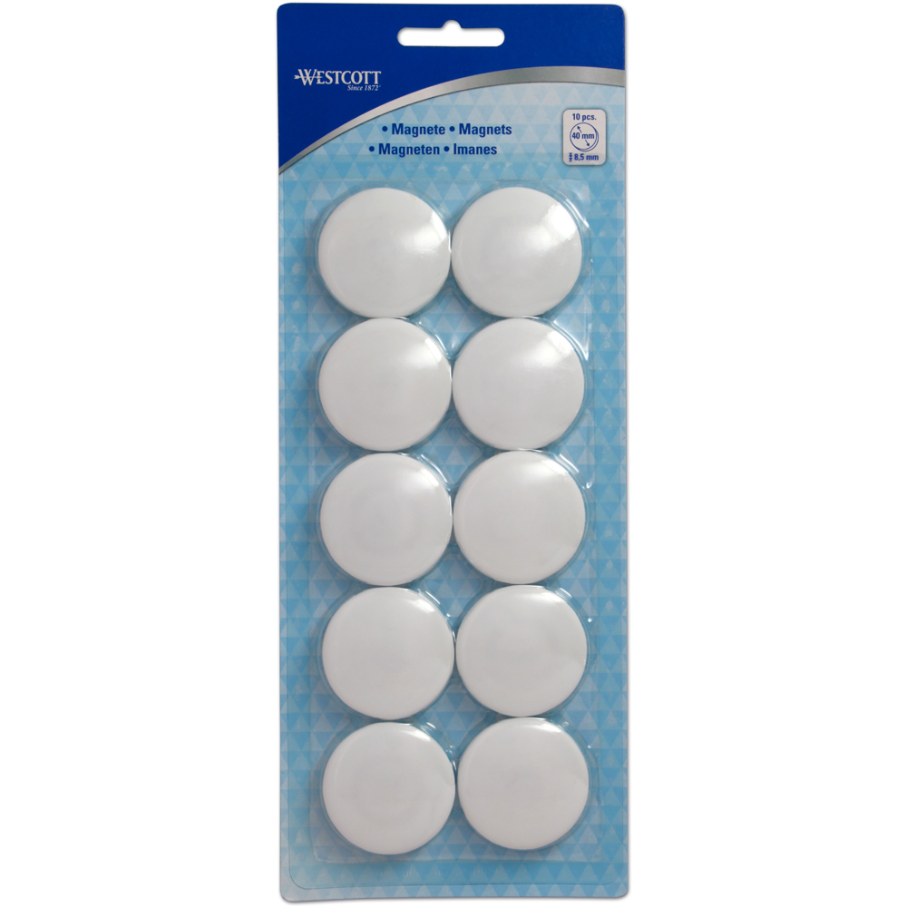 BLS 10 IMANES 40MM BRANCO WESTCOTT