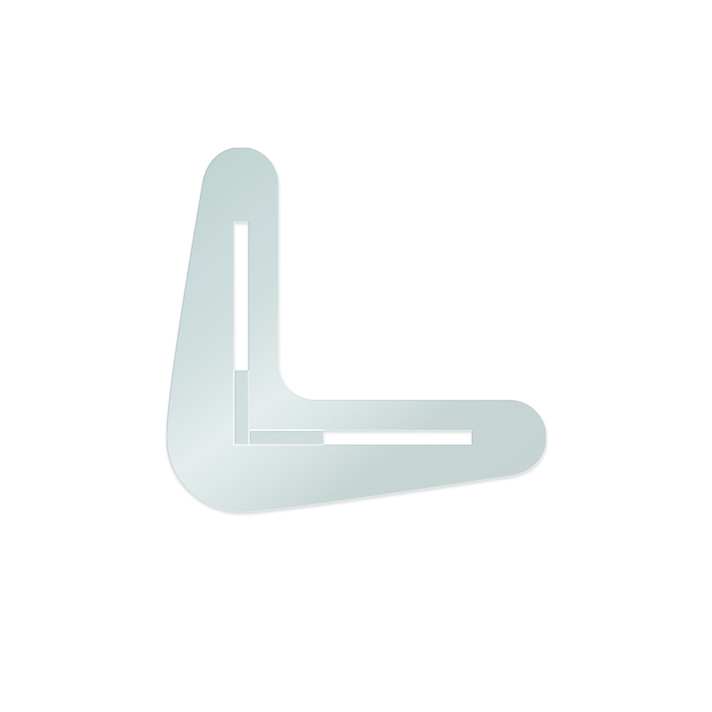 PIEZA ENCAJE EN L MET.10MM 12,7X12,2CM F