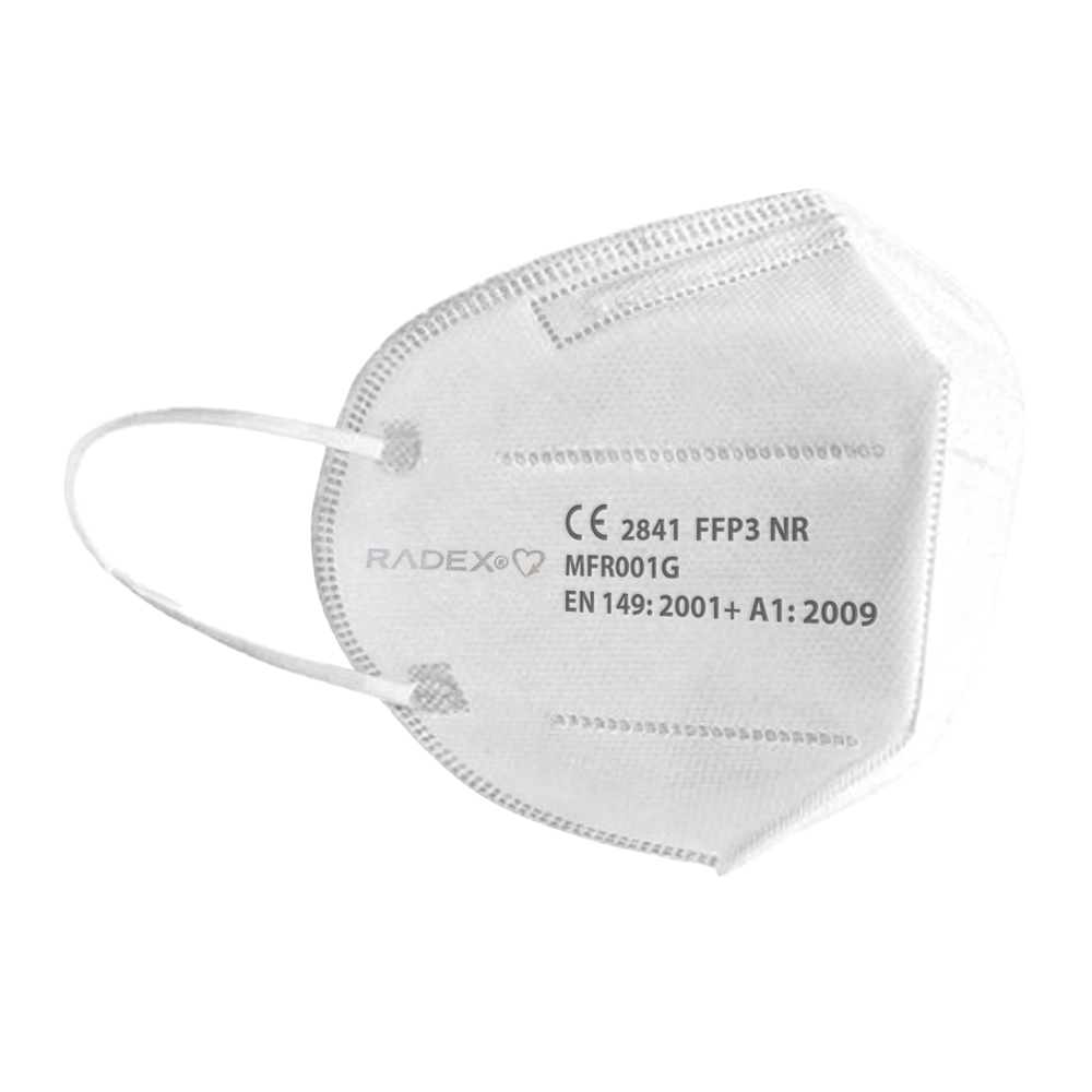 CAIXA 10 MASC.FFP3 BLANCO RADEX