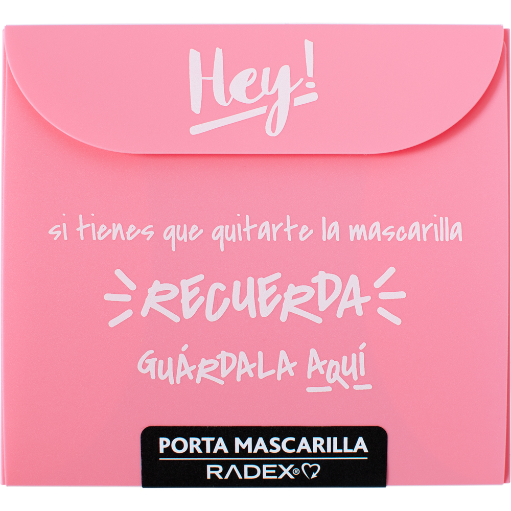 PORTA MASCARAS FFP2 PP ROSA RADEX