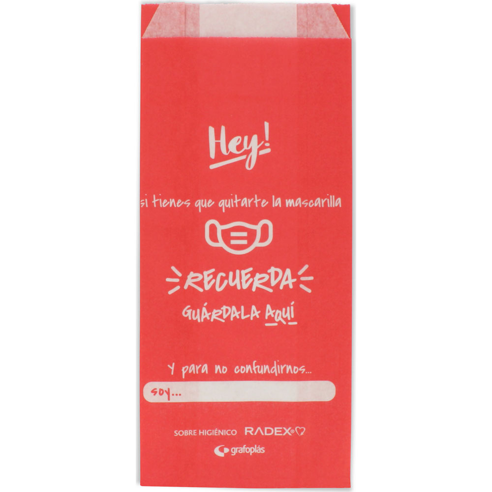 PACK10 EMB.S PAPEL C/FOLE ROXO RADEX