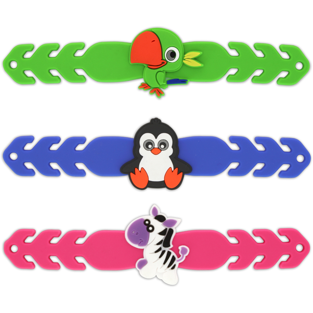 PACK 3 SUJETAMASK SILICONE NINOS SORT.