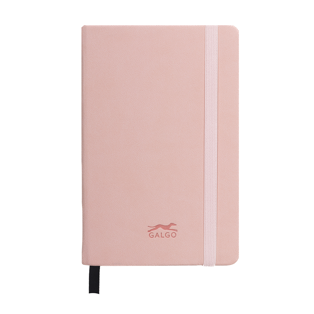 BLOCO DE NOTAS GALGO A6 80H 100G PAUTADO ROSA