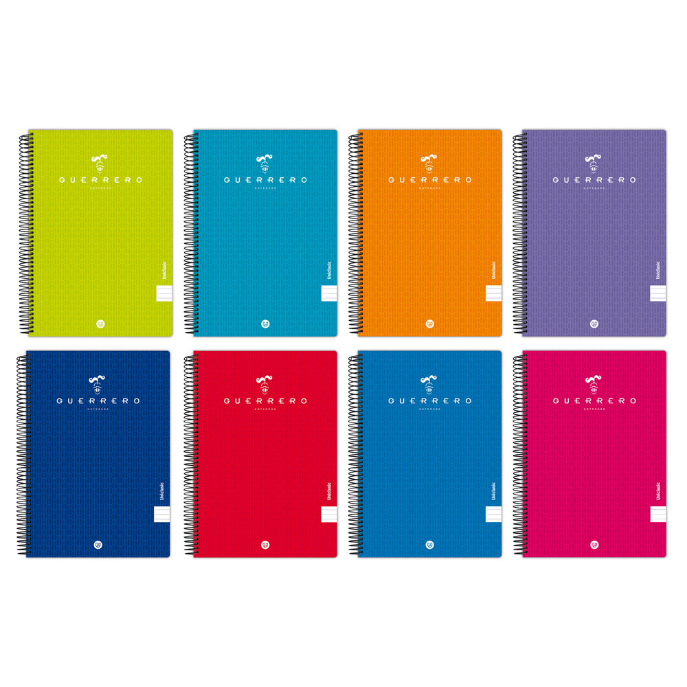 CADERNO PP GUERR UNICLAS Fo 80H/90G 4X4 SUR