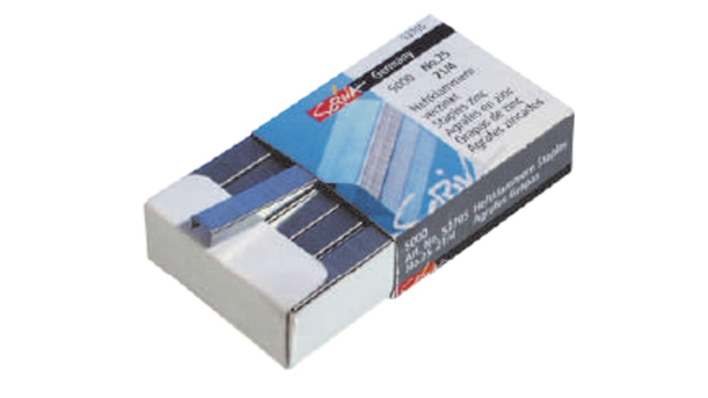 AGRAFOS SCRIVA REF. 53705 No 21/4 - CX. 5000 PCS.