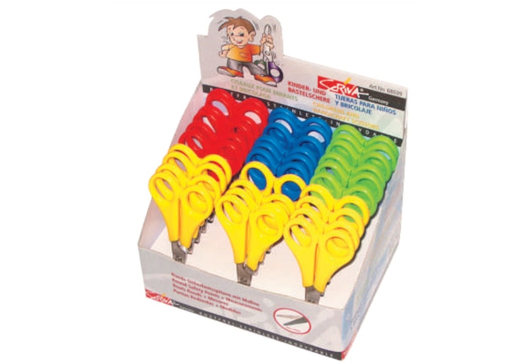 EXP 30 TESOURA ESCOLAR SCRIVA REF. 68039 13 CMS