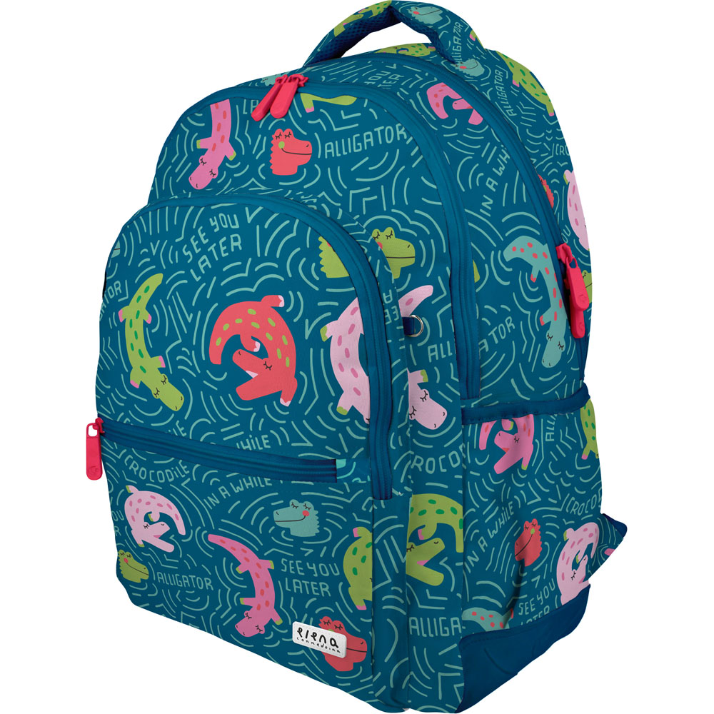 MOCHILA RUBBER EC ALLIGATOR