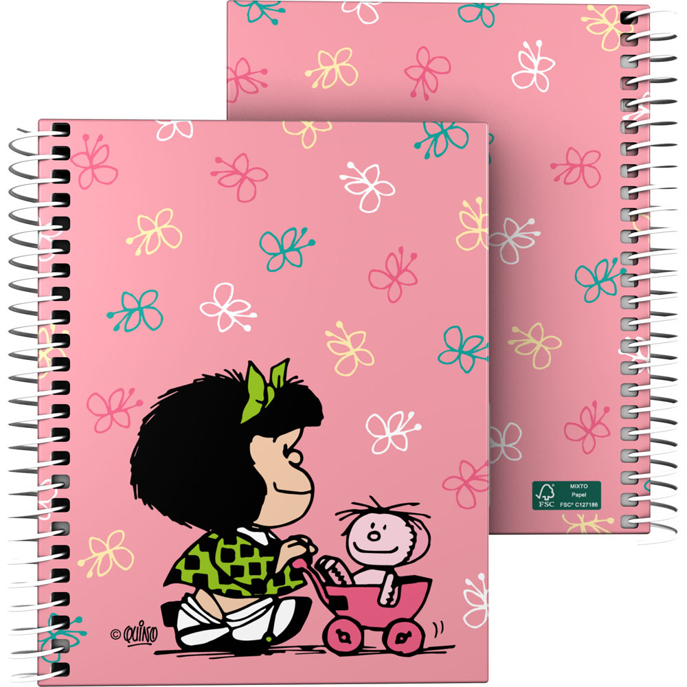 CADERNO FOR.A6 C5MM MAFALDA BABY CART