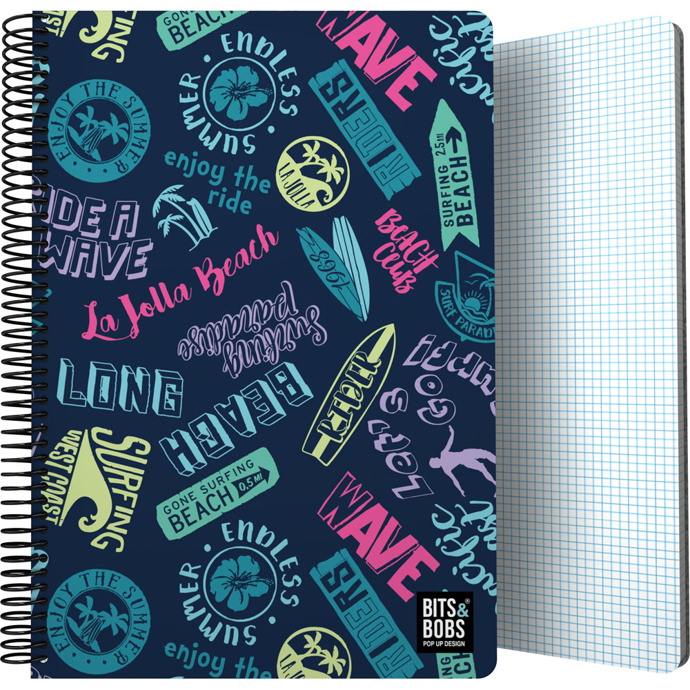 CADERNOPP Fo 80H 90G C4MM B&B BEACH