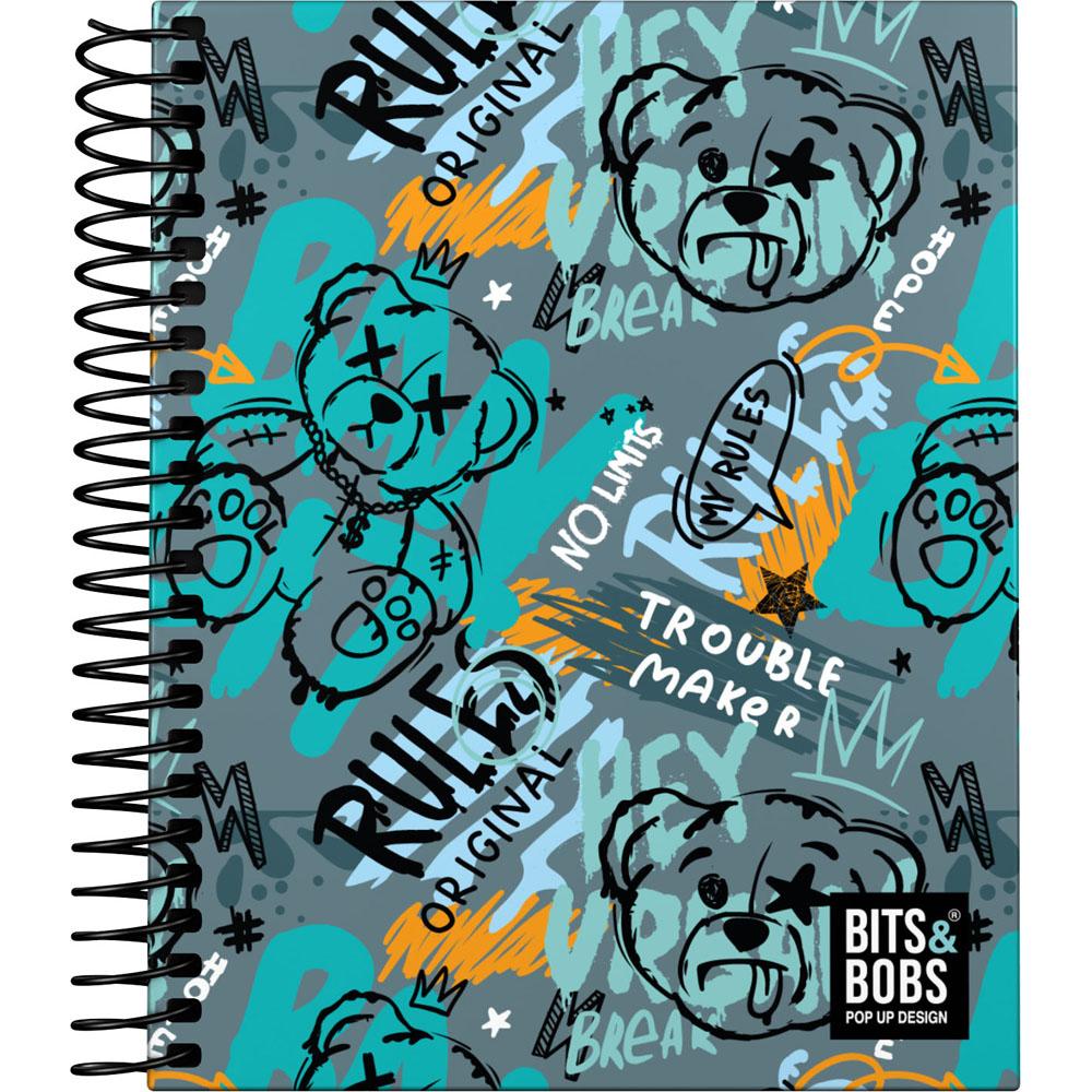 CADERNO FOR.A6 C5MM B&B BEAR