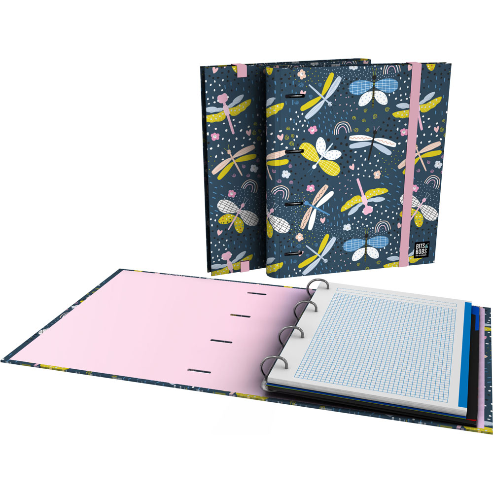 CARPEBOOK 4D35 A4 B&B DRAGON FLY