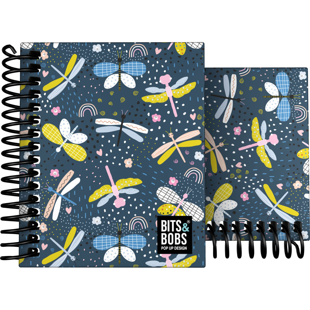 CADERNO FOR.A7 C5MM B&B DRAGON FLY