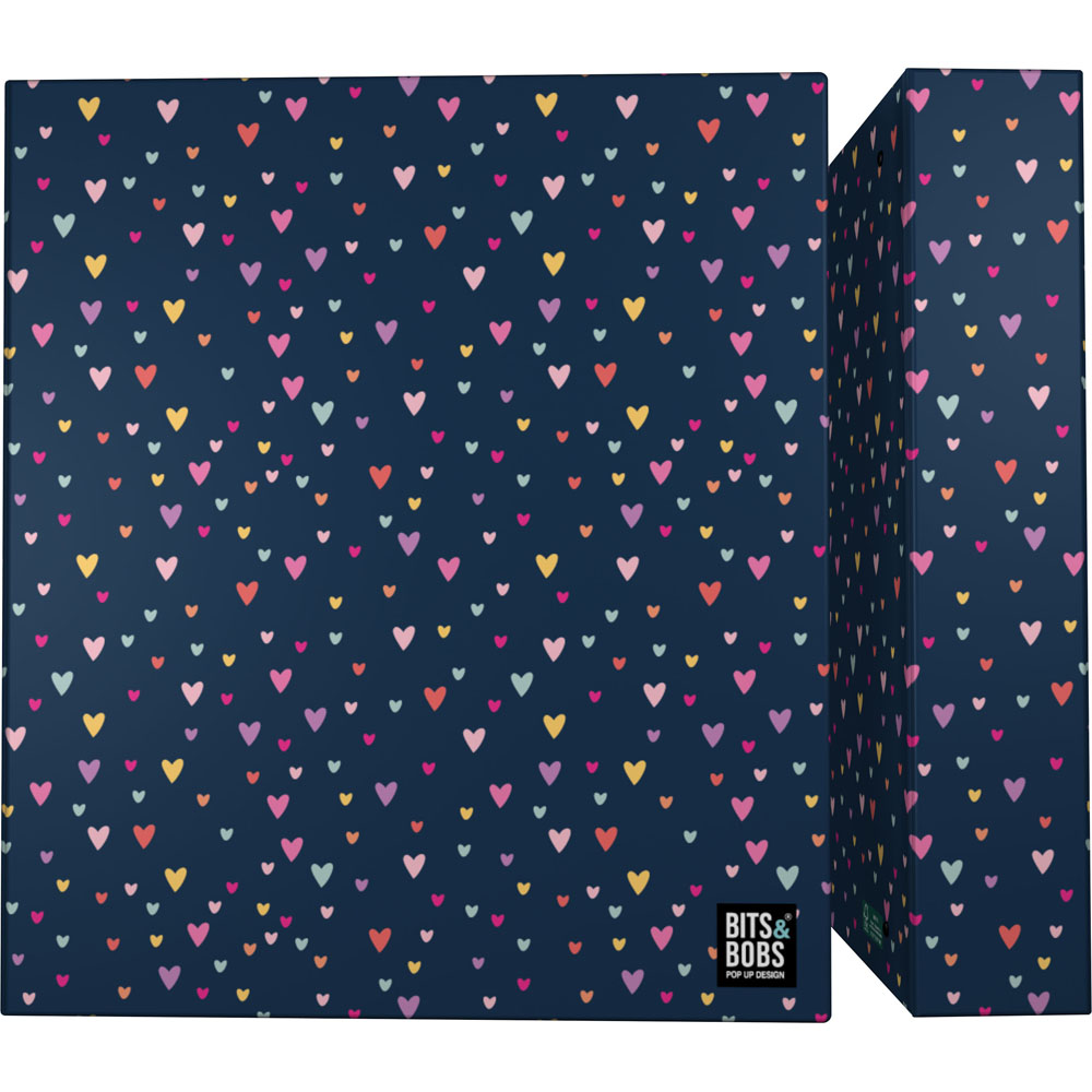 PASTA 4D40MM FOR. A4 B&B HEARTS