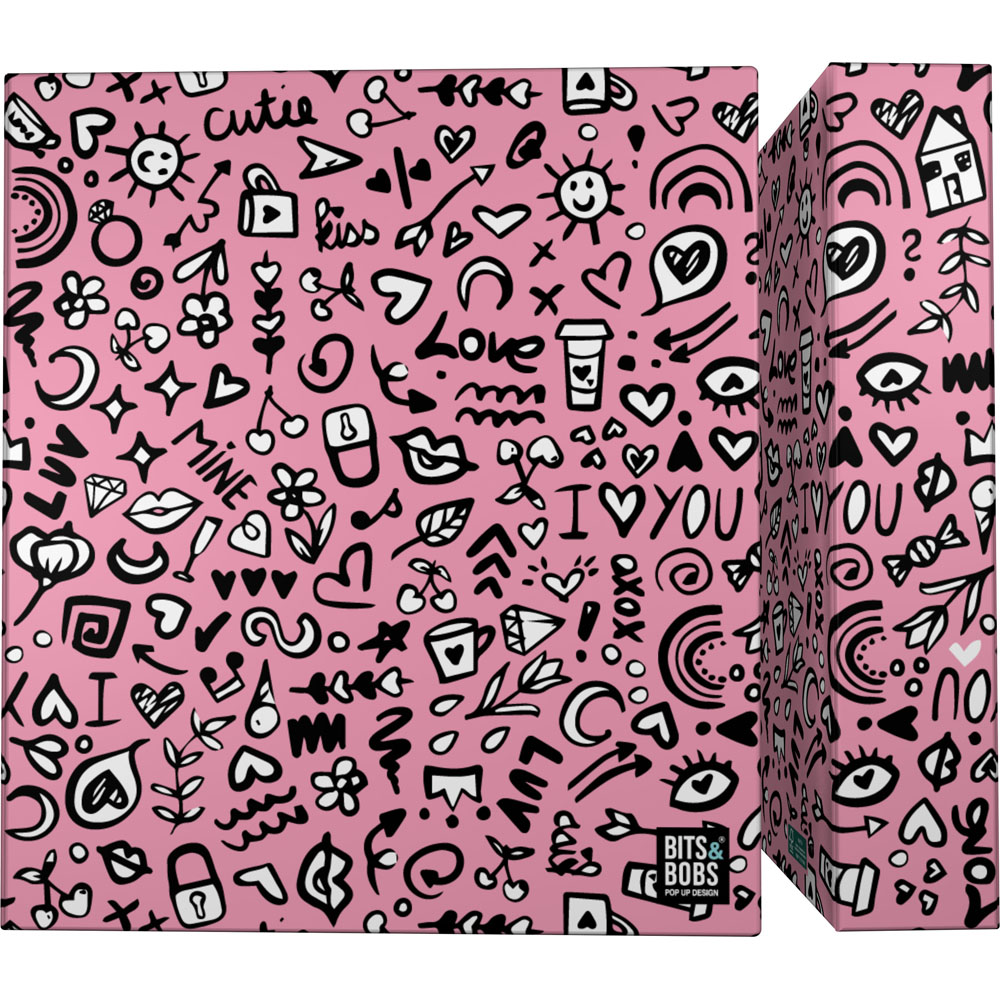 PASTA 4D40MM FOR. A4 B&B I LOVE YOU