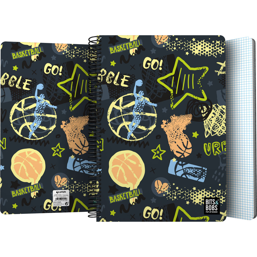 CADERNOPP Fo 80H 90G C4MM B&B STREETBALL