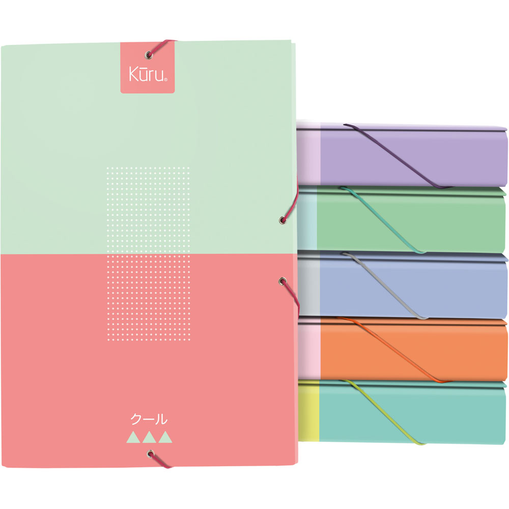 CAJA ECOPROJ GOM.5CM KURU3 SURTIDO