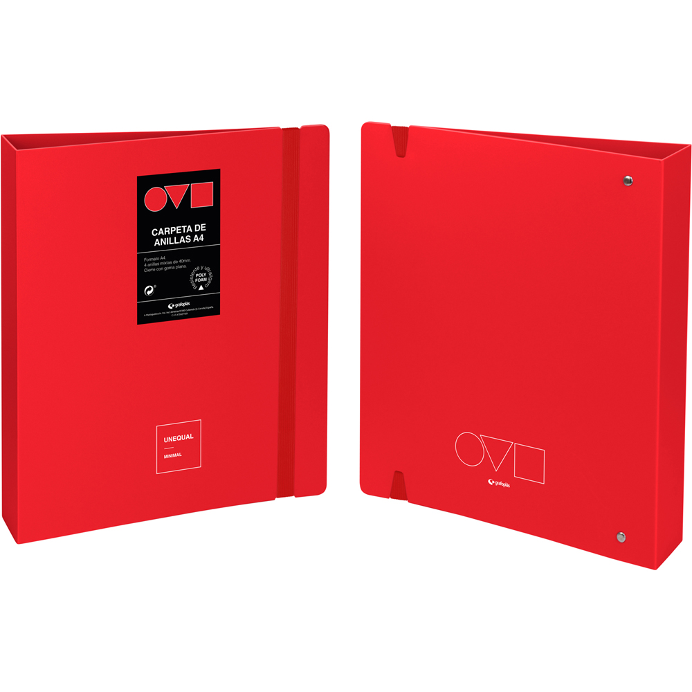 CARP ANILLAS 4D40 A4 UNEQ MINIMAL ROXO