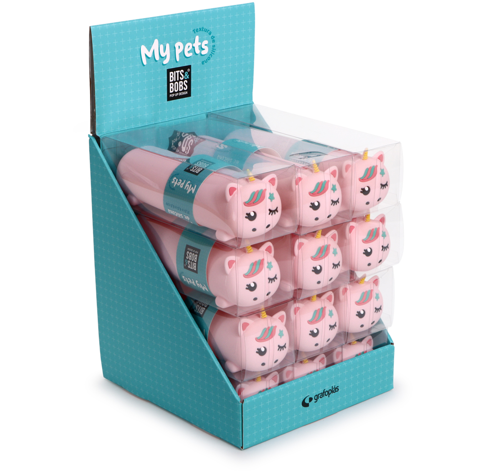 ESTOJO UNICORNIO ETS SILICONE(SURT.12