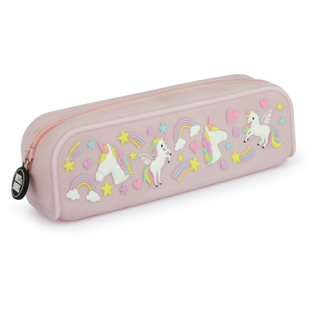 ESTOJO SILICONE 3D UNICORNIOS