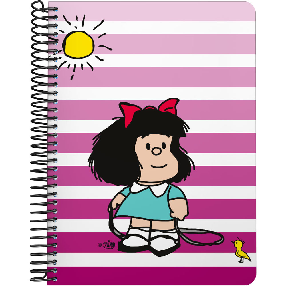 CADERNOPP 4o 80H 90G C4MM MAFALDA24 BIRDIE