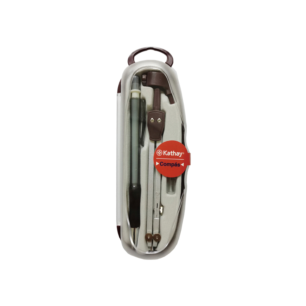 COMPAS ESCOLAR 6,5X18,4CM KATHAY
