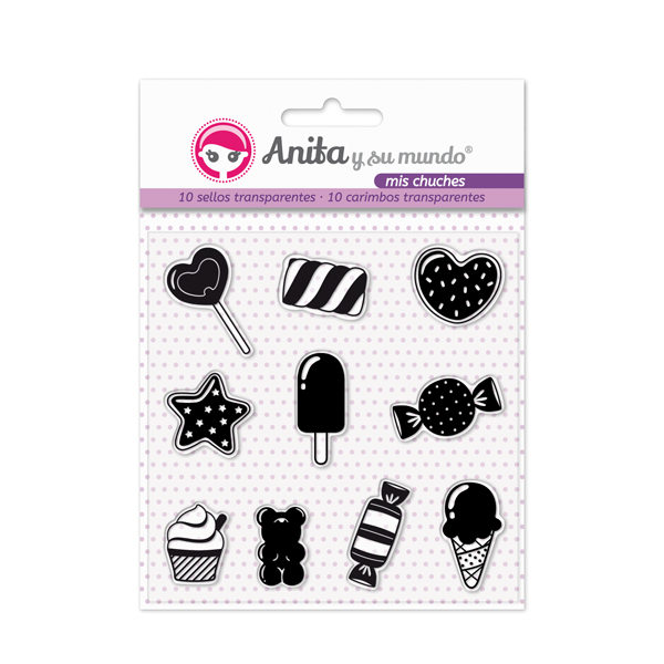 PACK 10 SELLOS TRANS MIS CHUCHES