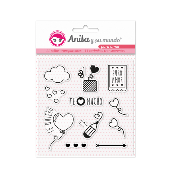 PACK 11 SELLOS TRANS PURO AMOR