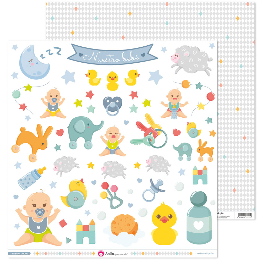 PACK5 LAMINAS FIGUR.RECORT.NUESTRO PEQUE