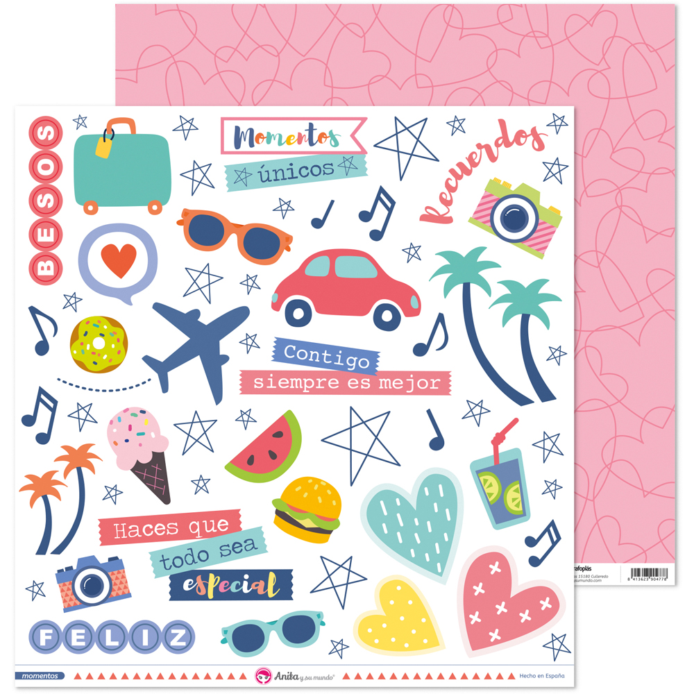 PACK5 LAMINAS FIG.RECORT. MOMENTOS