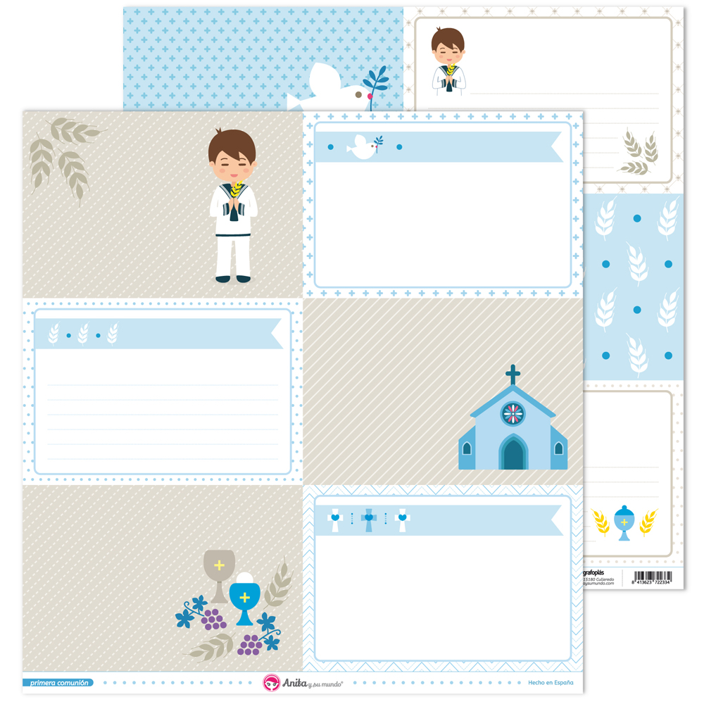 PACK5 PAPEL TARJETAS GRANDES 1aCOMUN.EL