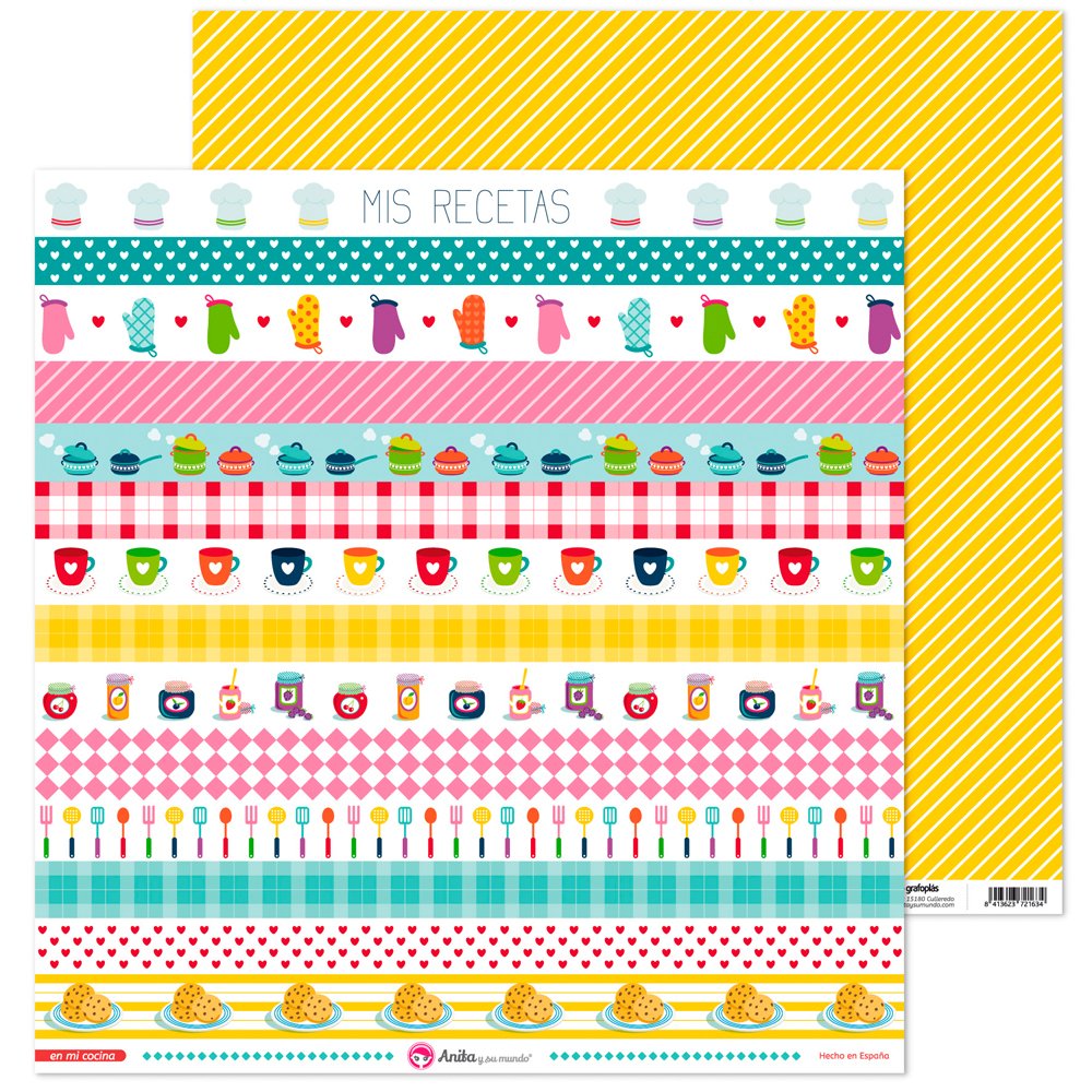 PACK5 LAMINAS TIRAS EN MI COCINA