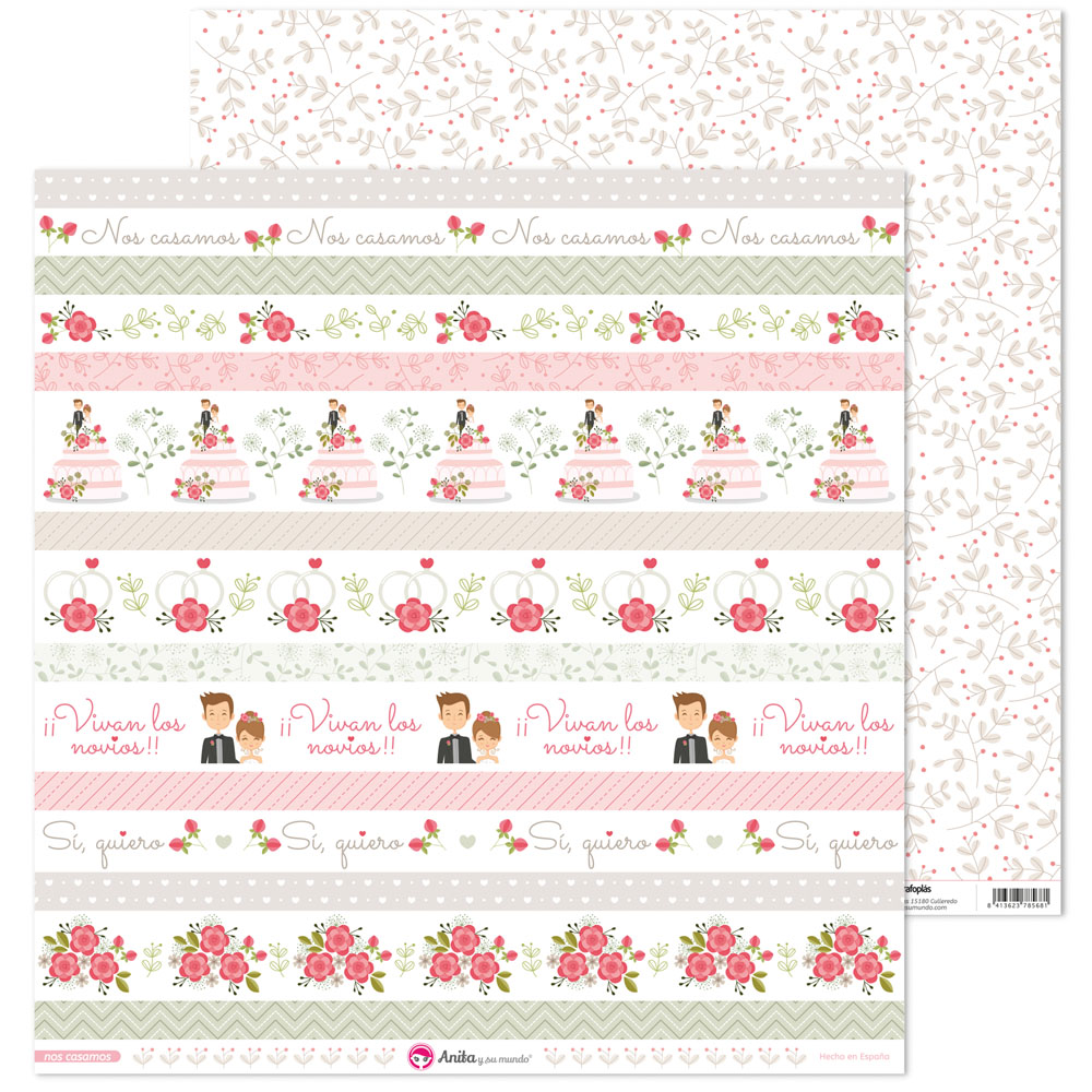 PACK5 LAMINAS TIRAS NOS CASAMOS 19