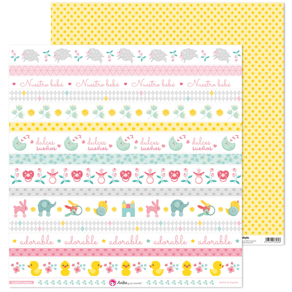 PACK5 LAMINAS TIRAS NUESTRA PEQUE 19