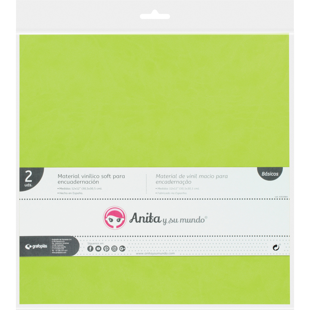PACK2 MATERIAL VINIL SOFT ENCUAD.AZ.MARI