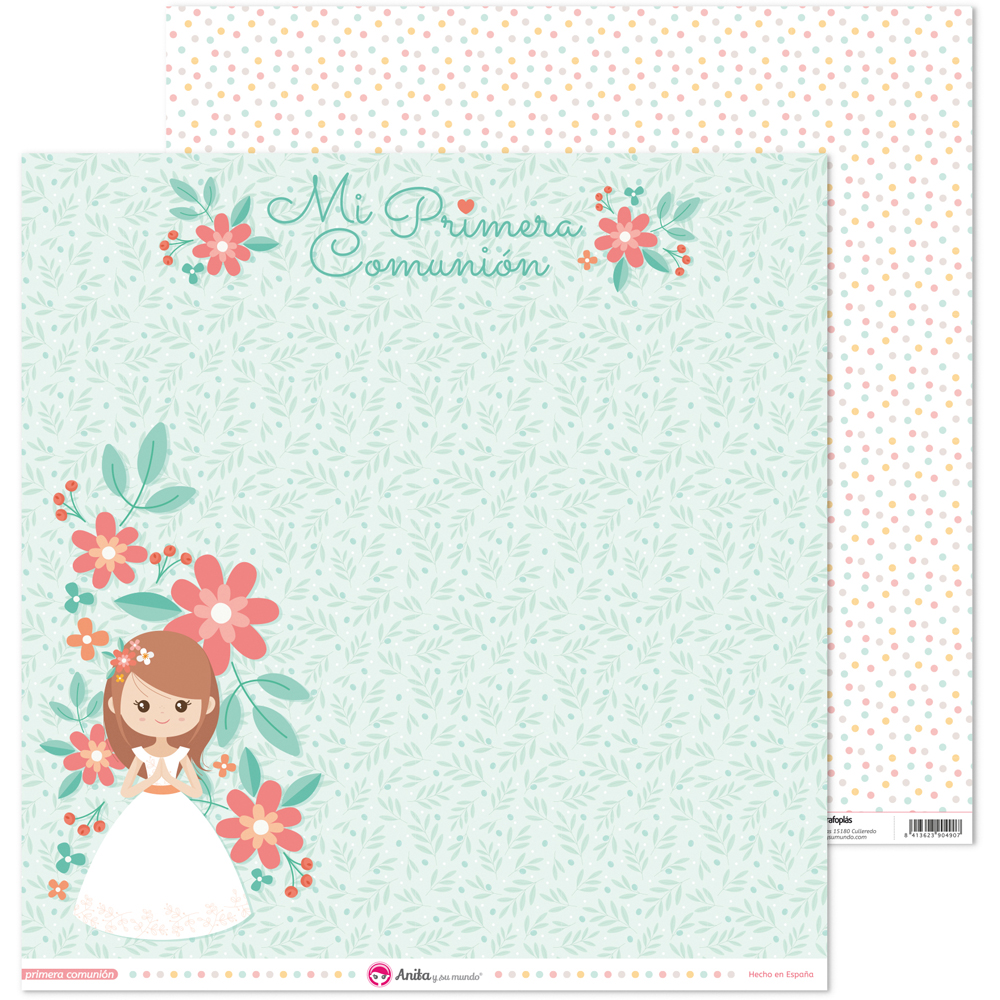 PACK5 PAP.SCRAP12X12 LO.NINA COM.20 ELLA